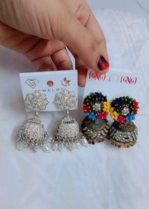 Stunning Pair of Jhumka Earrings