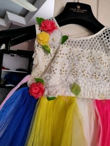 Multi Colour Baby Frock