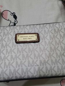Michael Kors Monogram Clutch