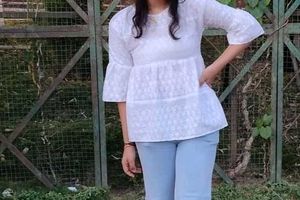 Peplum Short Kurti