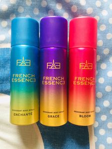 French Essence Deodorant Body Spray Set
