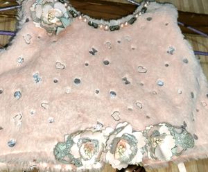 Barbie Crop Top With Flared Barbi Skirt💃💃💃