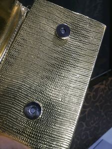 Golden Sling Bag