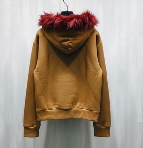 brown hoodie