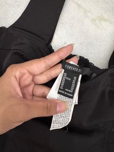 F21 Lace Trimmed Sheer corset (xs)
