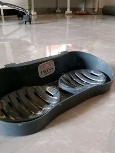 Double Soap Dish Holder