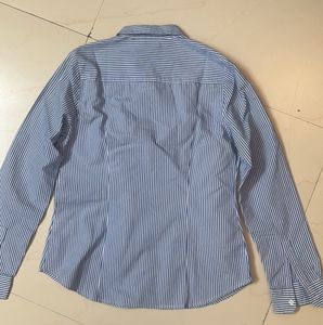 Striped Button-Down Shirt