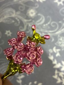 Beautiful Rose Bouquet Brooch Pin