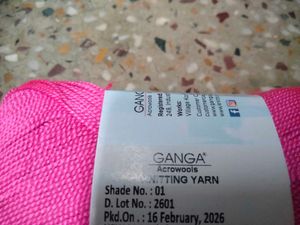 Hobby India GANGA Knitting Yarn