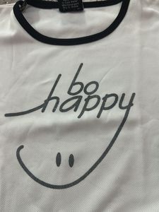 Cute 'Be Happy' T-shirt