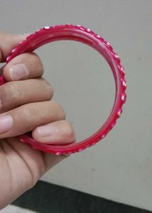 Pink &amp; Gold Bangle Set