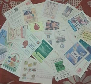 20 Collectible Indian Meghdoot postcards,