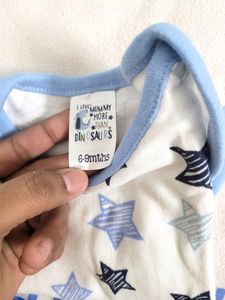 Cute Print Unisex Baby Romper