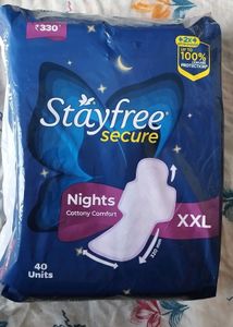 Stayfree Secure Nights XXL - 40 Units