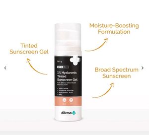 The Derma Co. Hyaluronic Tinted Sunscreen
