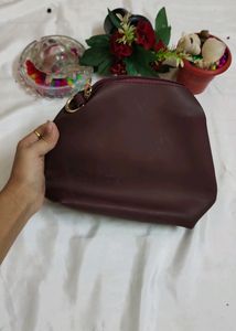 Maroon Pouch (Sling Is Missing)