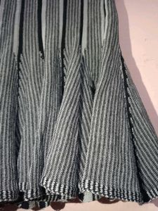 Striped Knit Mini Skirt