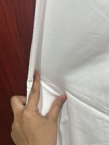 Classic White straight Pants