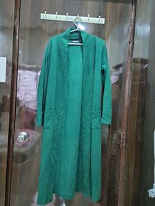 Green Duster Cardigan