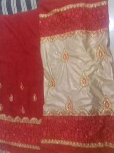 reception saree