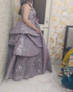 beautiful engagement gown