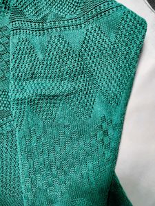 Emerald Green Knit Sweater