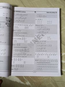 Advance Maths Book by Aditya Patel Sir