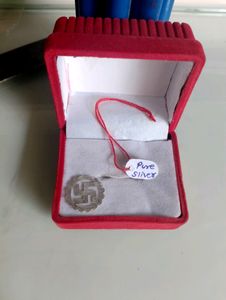 Pure Silver Swastik For Pujaa