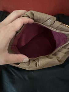 Chain Handle Clutch Bag