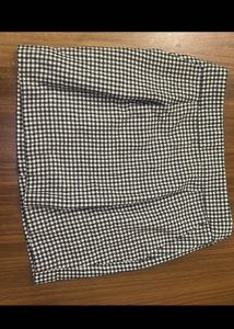 Chic Gingham Mini Skirt