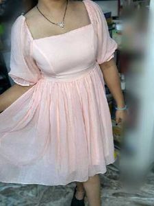 Chic Pink Mini Dress