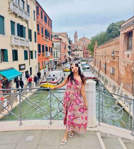 Bohemian Beach off shoulder Pink Maxi Dress