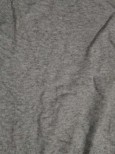 Grey Long Sleeve Knit Sweater