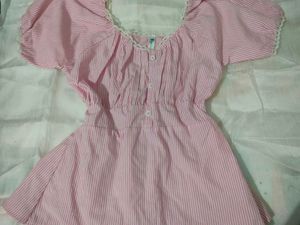 Pink Striped Dress