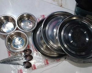 Stainless Steel Dinner Set