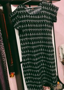Chic Black & White Dress