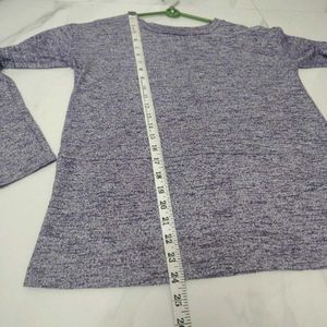 ✨ Sparkle lavender 🪻 Grey 🩶 Long Sleeve Top 😍
