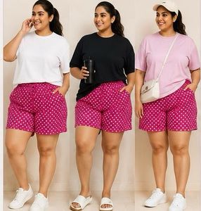 Polka Dot Comfortable Shorts