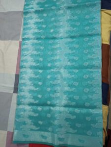Elegant Turquoise Fabric