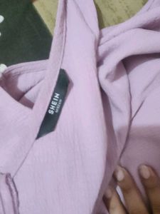 shein Comfy Lavender Jumpsuit