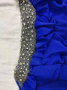 Stunning Royal Blue Embellished Dress
