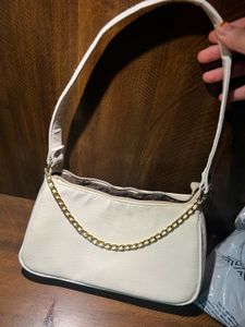 white bag