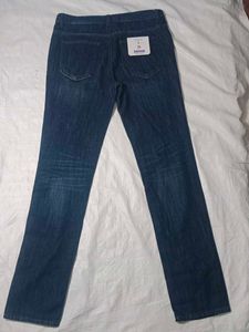 Dark Blue Denim Jeans