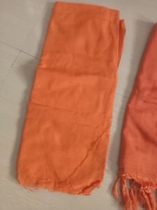 Orenge Dupatta &amp; Bottom Febric