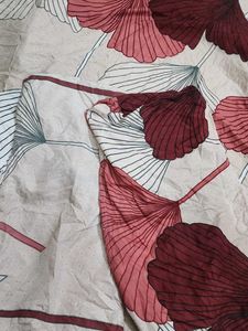 Floral Printed elastic fitted Bedsheet