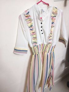 Bohemian Striped Maxi Dress