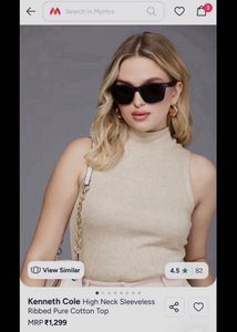 Elevated Mock Neck Sleeveless Top