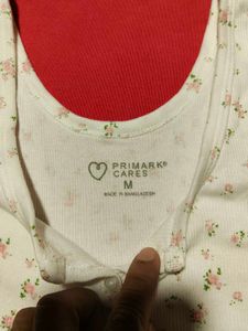 Primark Cares Women’s Floral Print Ribbed Tank Top