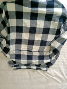 H&amp;M Black And White Check Shirt