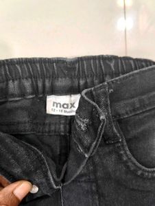 Black Wash Denim Jeans